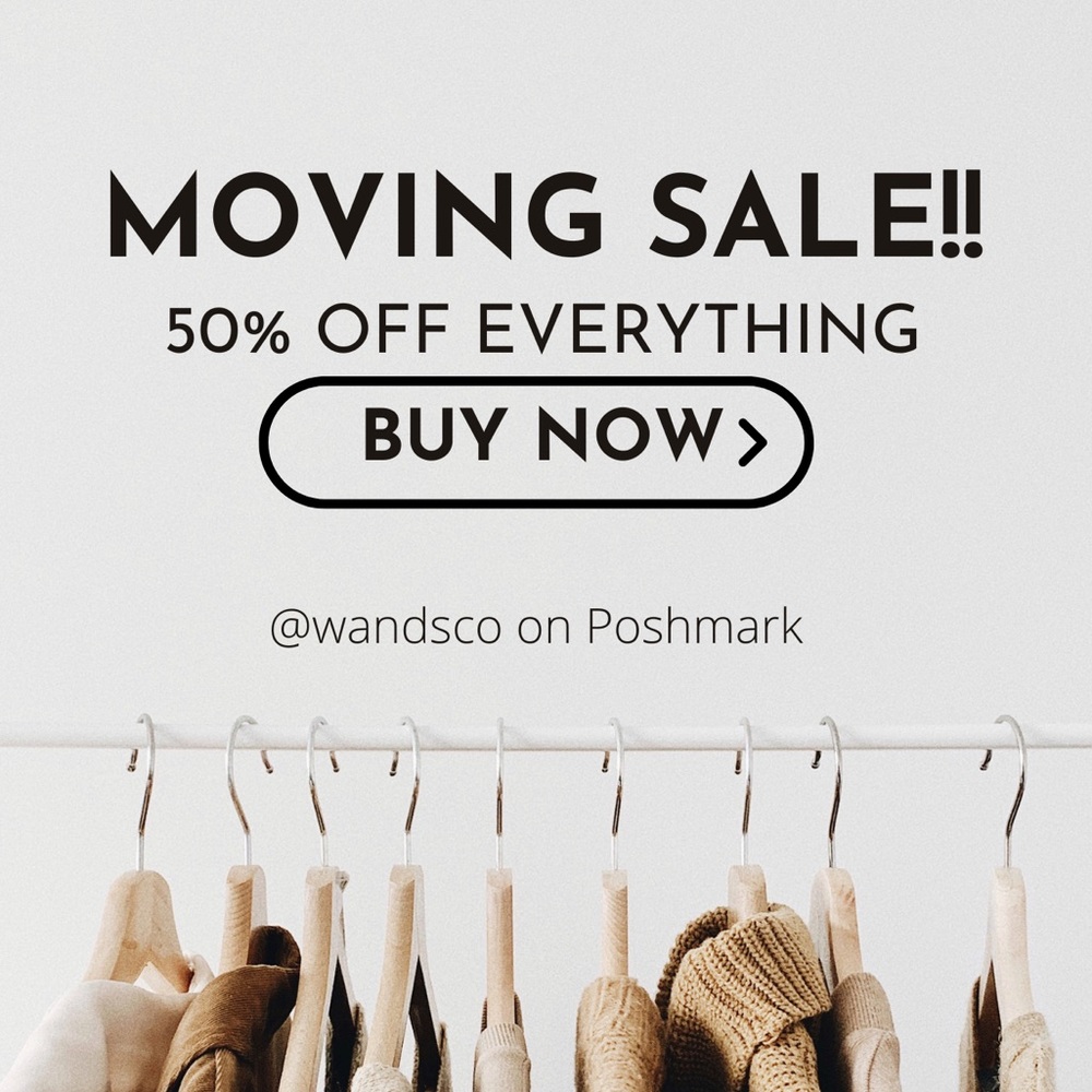 50% off + (prices already dropped as marked)